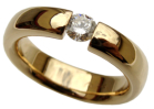 Spannring Gelbgold