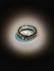 Silber-Ring mit Schriftzug ausgesägt